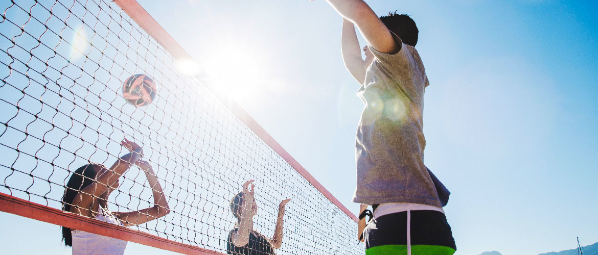 hoogte volleybalnet heren