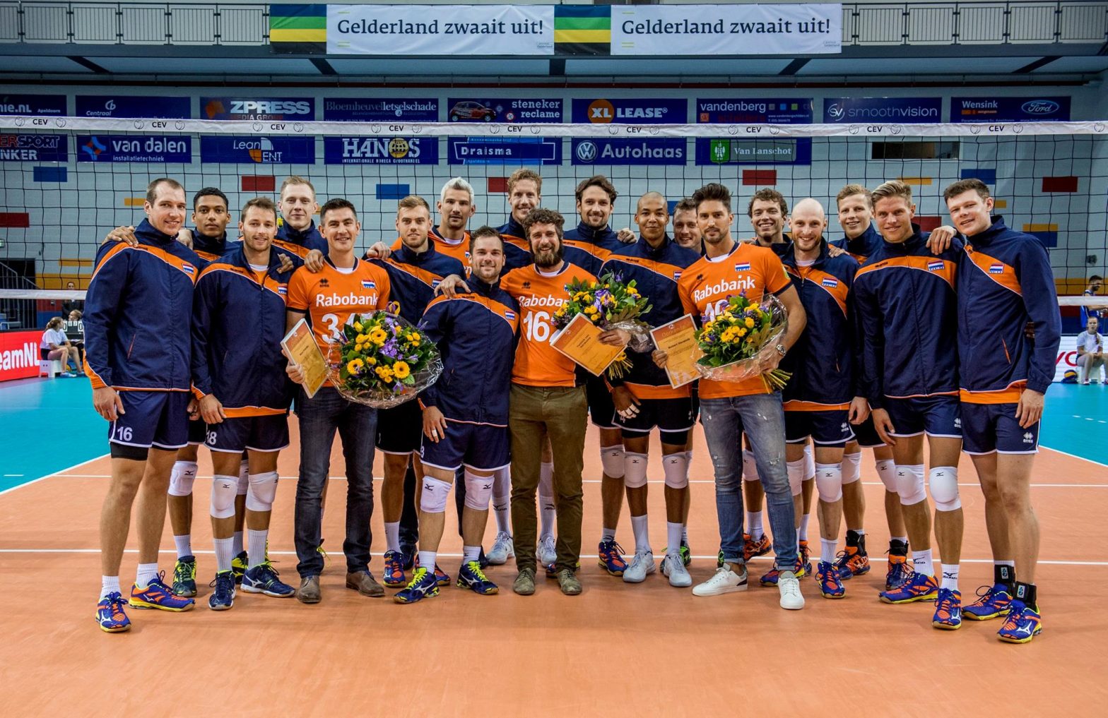 Spelers Nederlands volleybalteam heren: toptalent 